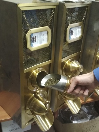 Çay, kahve için sığınak.