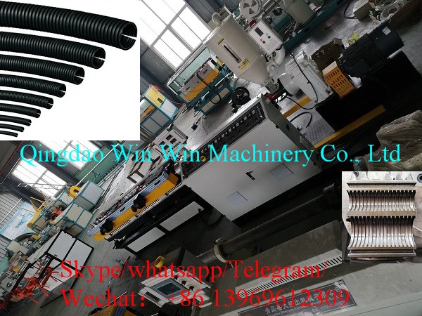 Линия для однослойных гофротруб/Производства однослойных гофрированных труб/Экструзионная линия для однослойных гофротруб