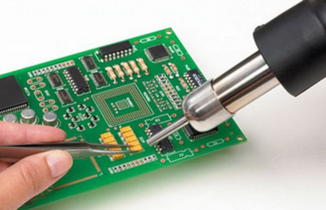 Repair of industrial electronic boards (printed circuit boards, etc.)