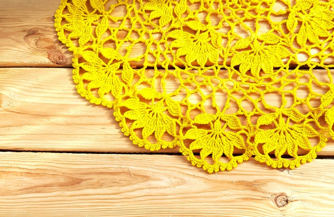 Crochet napkin