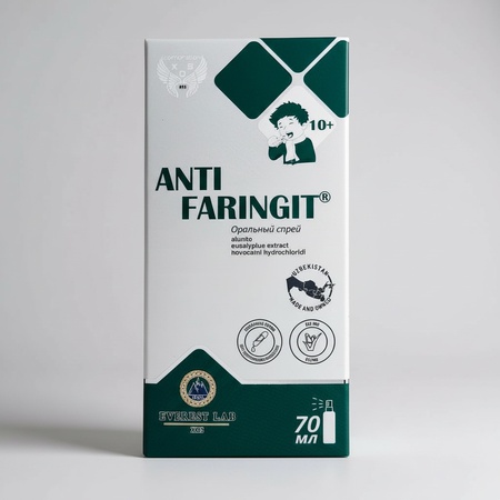 Antifaringit® — комплексное решение при боли и воспалении в горле и полости рта
