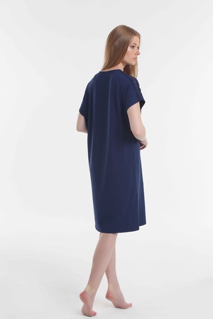 Night Dress %48 cotton /%48 modal / %4 elasten