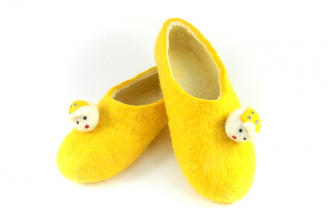 Keçe terlikler &quot;Fareler&quot;