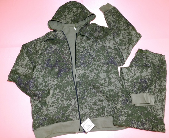 Костюм взрослый камуфлированной расцветки "цифра" арт. К-146