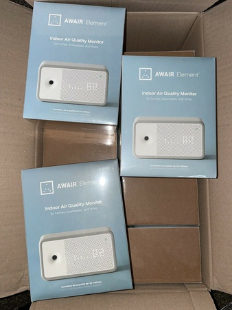 Датчик качества воздуха в помещении Awair Element - НЕМЕДЛЕННАЯ ОТПРАВКА