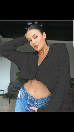 Вязаный кардиган