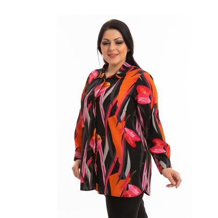 Büyük Beden Klasik Patlı Gömlek