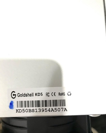 GoldShell KD5 18th майнер Kadena с блоком питания