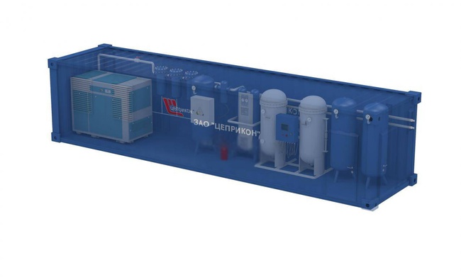 Nitrogen adsorption station from the manufacturer