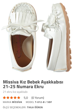 Çocuk ayakkabıları