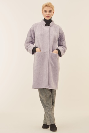 Пальто женское Silverfox модель 804-лаванда