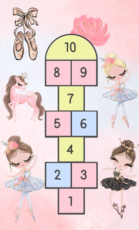 Dijital Baskılı Kaymaz Taban Yıkanabilir Tay Tüyü Kumaş Çocuk Odası Halısı-658250038597