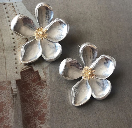 Серьги длинные «ловец снов»