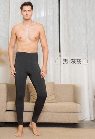 Осенние и зимние новые мужские тонкие теплые брюки с высокой талией, кальсоны и флисовые хлопковые брюки, леггинсы с начесом