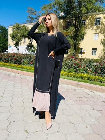 Сарафан с накидкой.