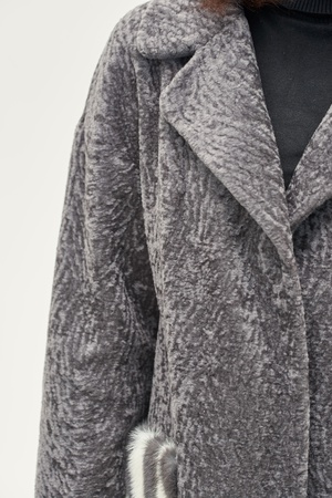 Пальто женское Silverfox модель 807 Серый