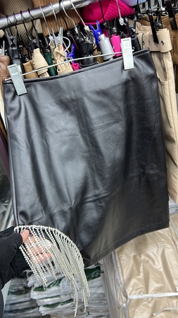 Кожаные юбки премиум качества