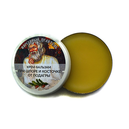 Крем-бальзам при шпоре и косточке от падагры