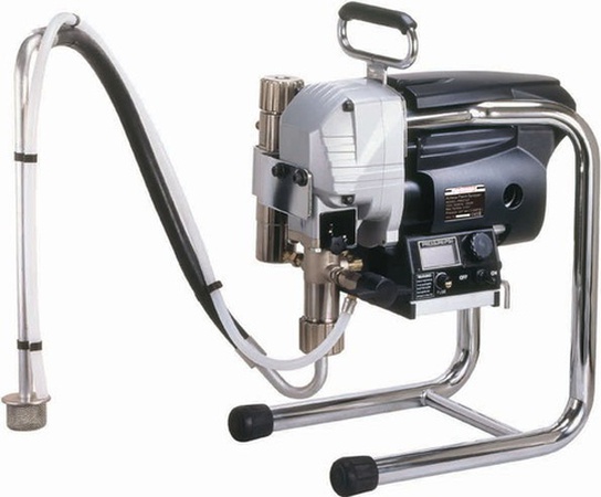 АГРЕГАТ ДЛЯ БЕЗВОЗДУШНОЙ ПОКРАСКИ НА НИЗКОЙ СТОЙКЕ