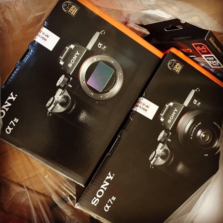 Sony Alpha a7 III Mirrorless 24MP Digital Camera Body + 64GB Pro Video Kit