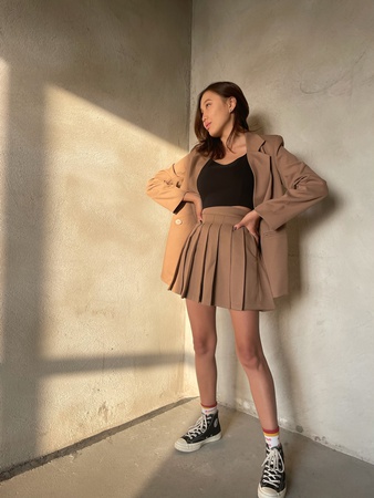 Модель № 07. Двойка жакет с юбкой.