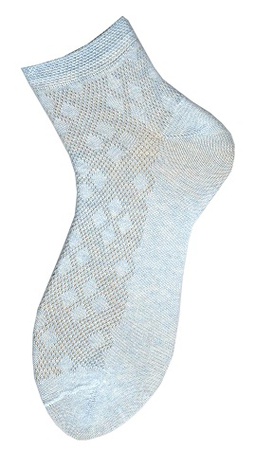 Следки женские (арт. 01с5) «Сетка_ромб»