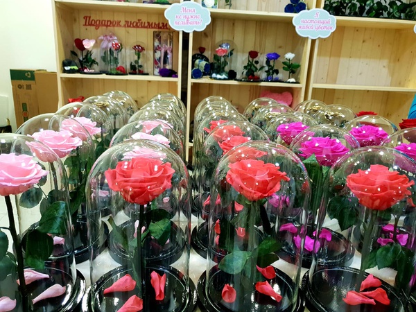 Роза в колбе оптом ассортимент