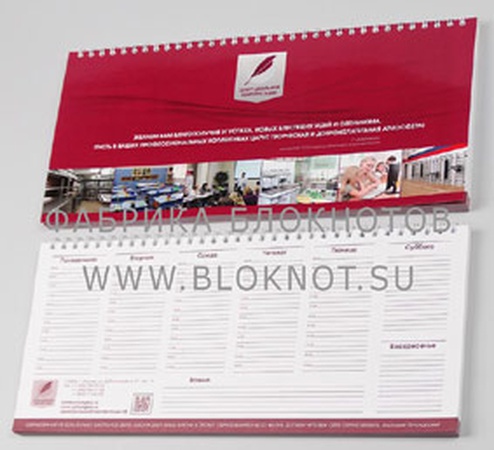 Планнинг на пружине, размер 292х138 мм