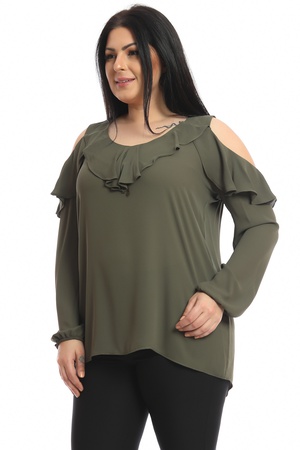 Блузка большого размера