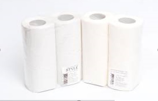 Paper towels (PB) with embossed 1-layer.