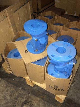 Kapatma ve kontrol vanaları.