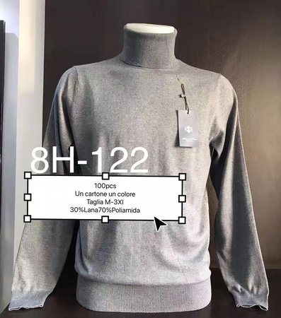 свитер с высоким воротом