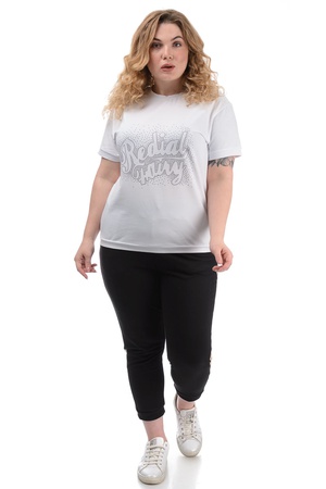 Трикотажный костюм женский больших размеров