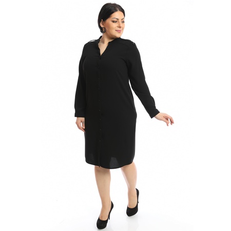 Büyük Beden Hakim Yaka Gömlek