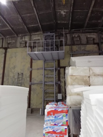 Одномачтовый подъемник изготовление