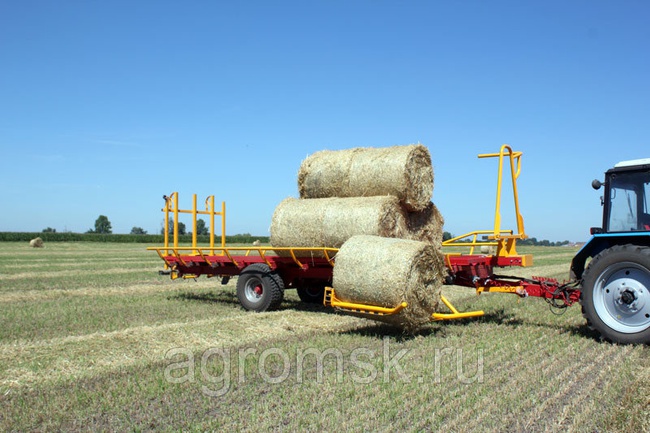 Самозагрузочный рулоновоз ПТ- 20 (Украина)