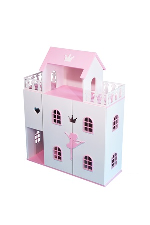 Dollhouse "Ballerina" (White-pink)