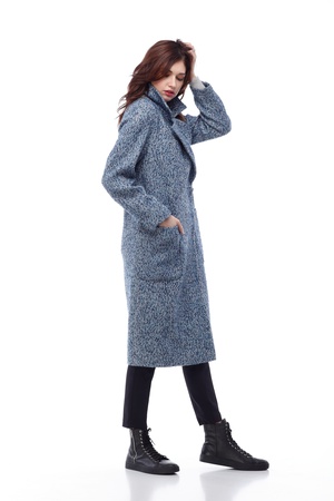 Пальто Лучиана, твид Италия