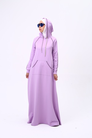 4. Dekoratif dikişli spor genç elbise (4-Genç spor elbise)