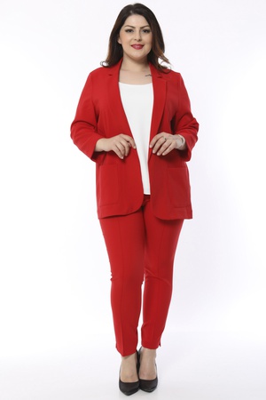 Cep Detaylı Blazer Ceket