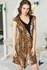 19-2485 Elbise leopar