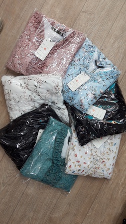 Dress chiffon with a lock is suitable for nursing 44-50r