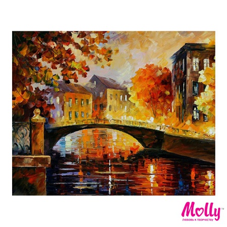 Painting by numbers Afremov. River of memories