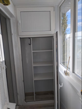 Шкаф на балконе (балконный шкаф) Керчь