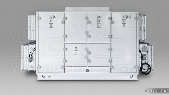 Установки приточно-вытяжные для систем общеобменной вентиляции