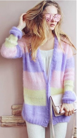 Кардиган Модель: Веселье тепла