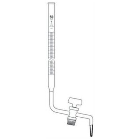 Бюретка с боковым краном, 10-0,05