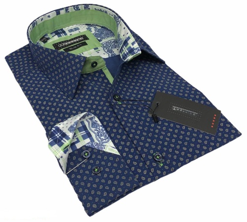 Dijital emprime erkek gömlek