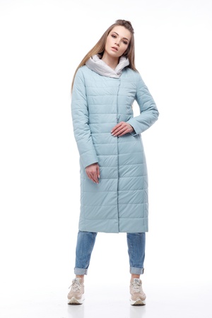 Пальто стеганое Сима