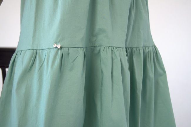 Платье бирюзового цвета (артикул ml 112/2)